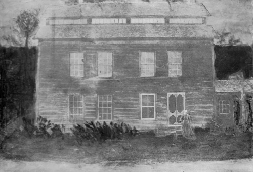 Maison de Joseph Weston et de Mary Hibbard vers 1820 (Route 253 halte routière)
