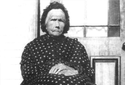 Mary Titus (1803-1896), abénakise et arrière-grand-mère de Neil Tillotson 