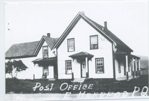 Bureau de poste Émile Simard, maître de poste 1907-1909 (426, rue Principale)
