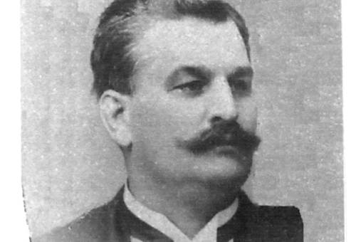 George Van Dyke, actionnaire du Hereford Railway Co. 1888
